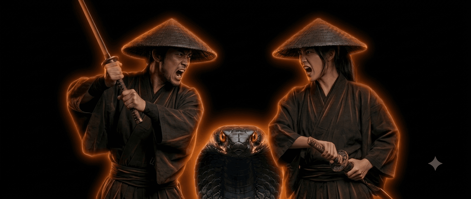 Guerreiros Samurai Kuroi Orochi